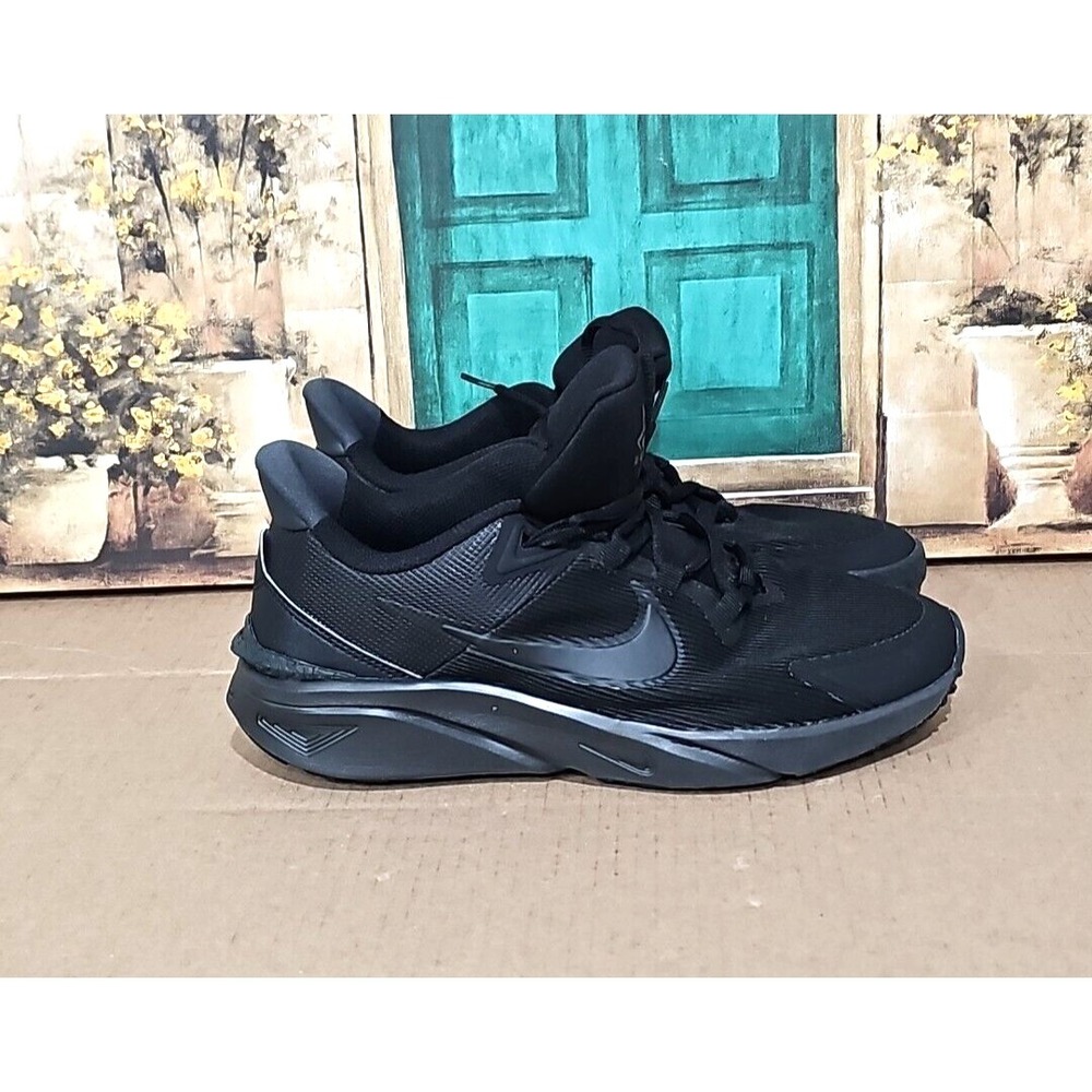 Nike Star Runner 4 NN Black Athletic Shoes Gym Running DX7615 002 Size 6.5Y Boy - Picture 3 of 8